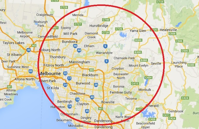 melbourne plumbing service areas